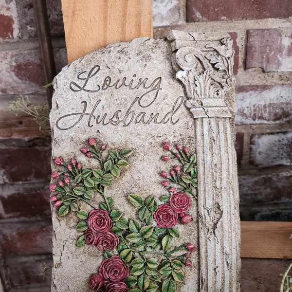 Eckert Florist's "Husband" Memorial Stone