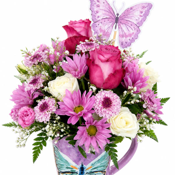 Butterfly Garden Mug