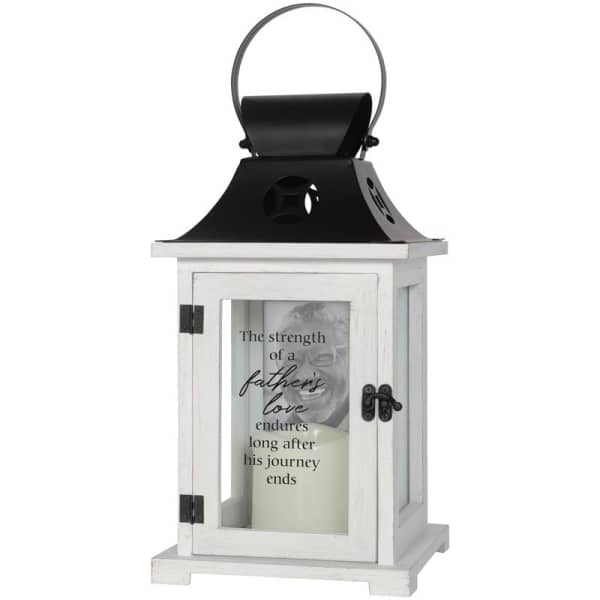 Father's Love LED picture frame candle Lanern