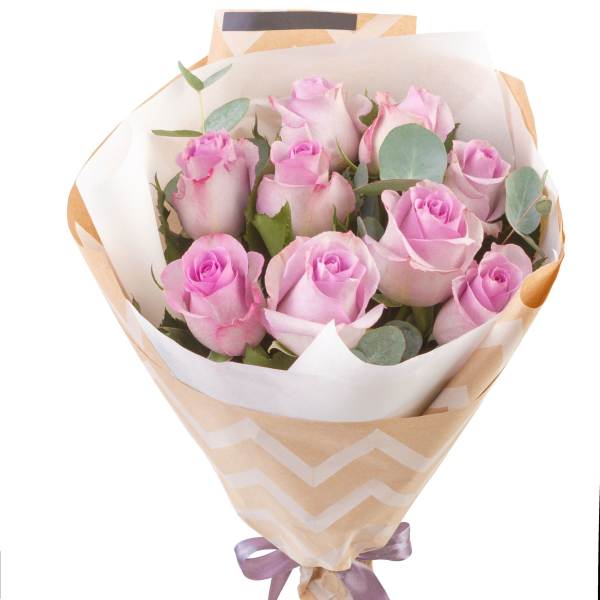Blush Elegance Rose Bouquet