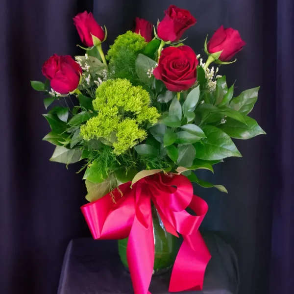 Half a Dozen Red Roses