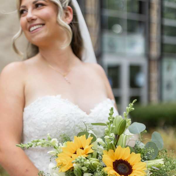 Sunflower & Lily Bouquet