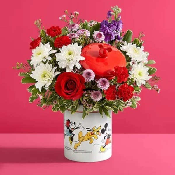 Disney Mickey Mouse & Friends Cookie Jar - Romance