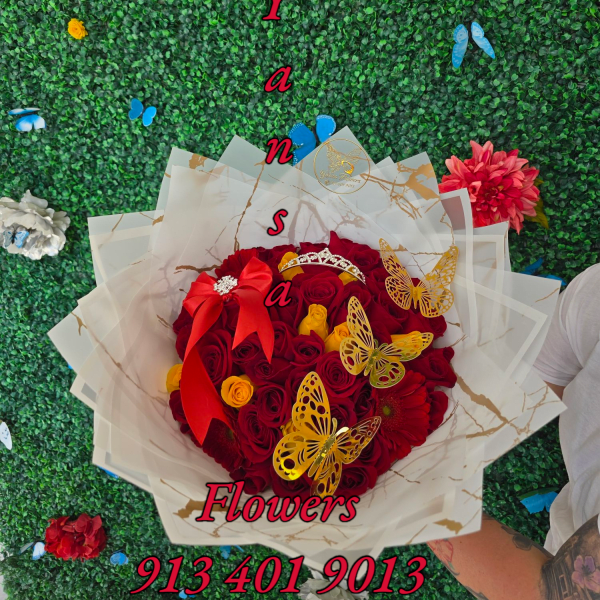 25 Red Bouquet