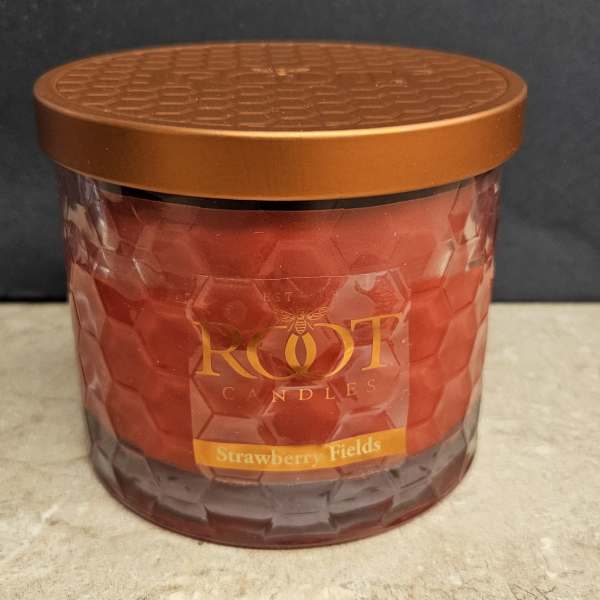 Root Candle Strawberry Fields 3 Wick