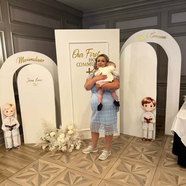 First Holy Communion Backdrop