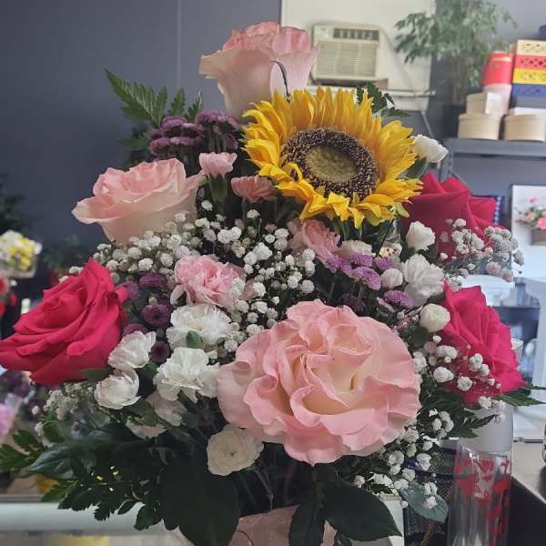 Pink mix arrangement