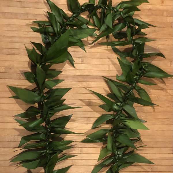 Maile Style Ti Leaf Lei