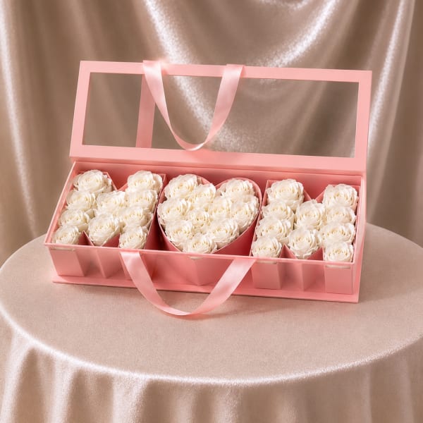 MOM Luxury Pink Floral Keepsake Box