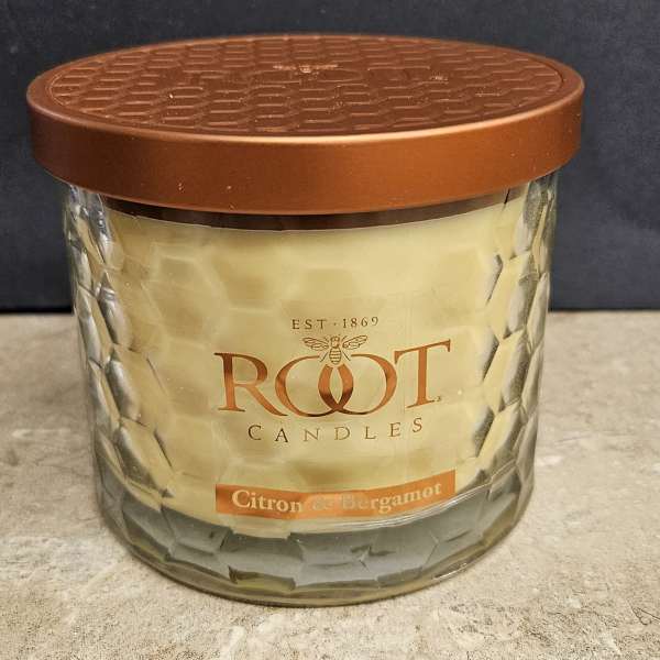 Root Candle Tea Leaf & Honey 3 wick