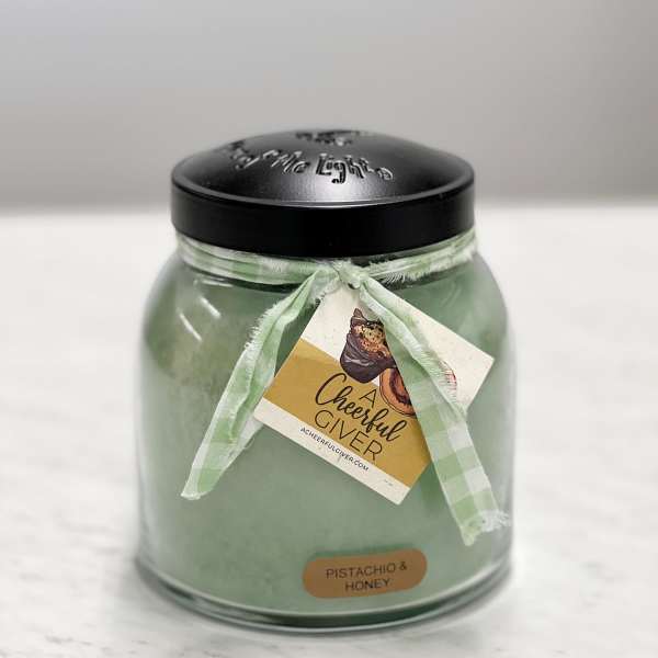 Pistachio & Honey - Large Jar Mama Candle