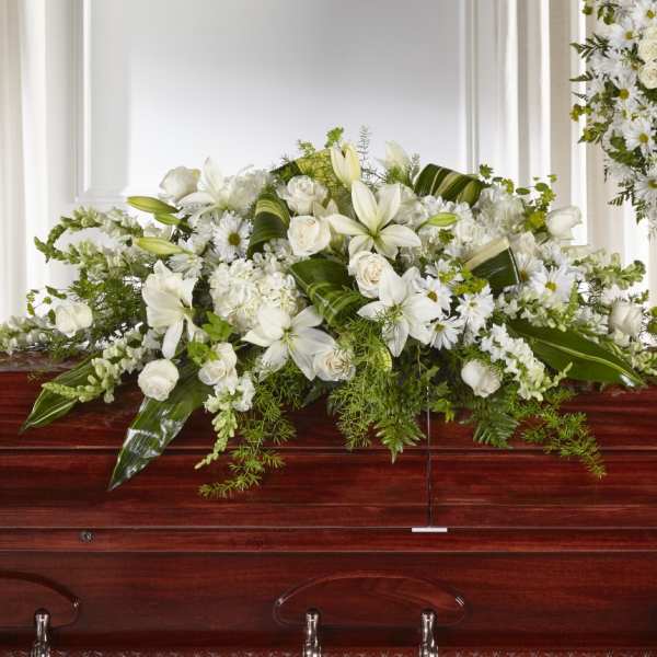 Abundant Life Casket Spray