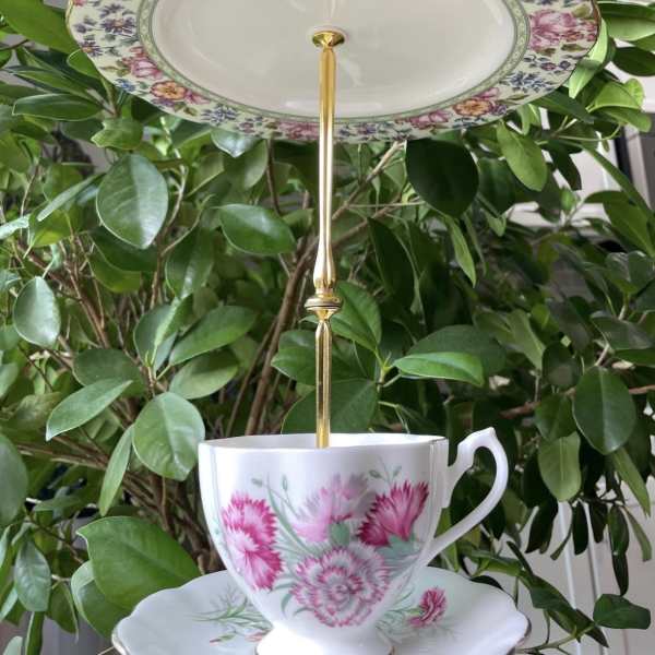 Tea in the Garden | Handcrafted Teacup Bird Feeder