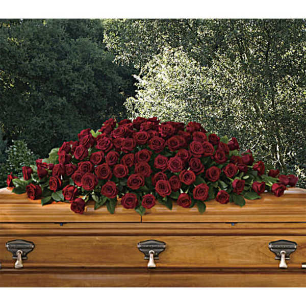 Greatest love and Devotion Casket Spay