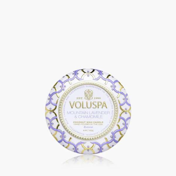 Voluspa Mountain Lavender & Chamomile Candles