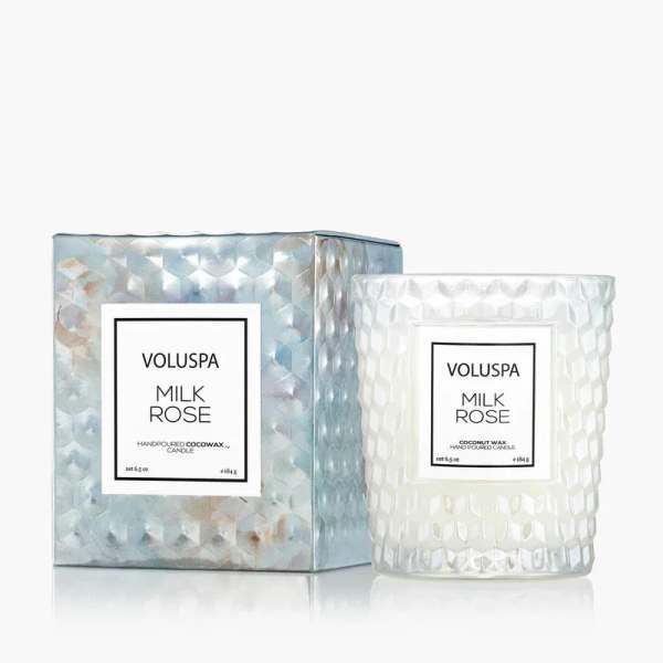 Voluspa Milk Rose Candles