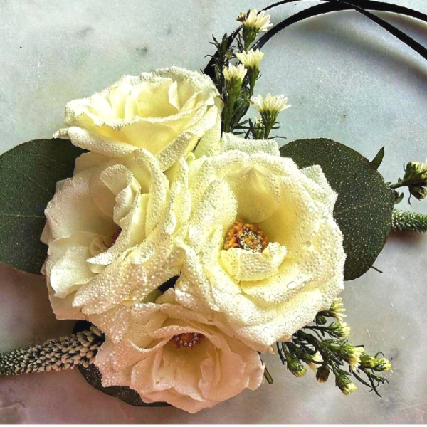 The Tuxedo Corsage by Evergreen Elegance