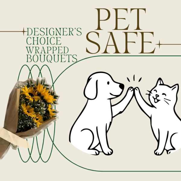 Pet Safe Designer's Choice Wrapped Bouquet