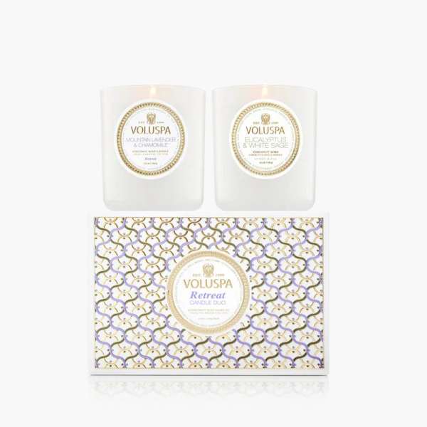 Voluspa Retreat Candle Duo