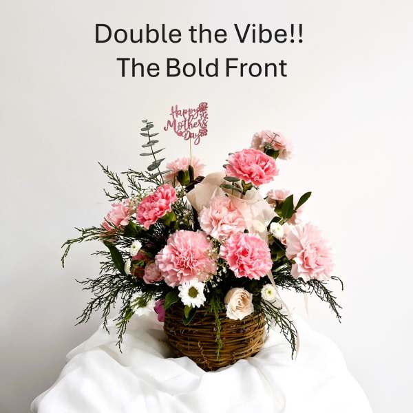 Premium Bliss Pink Basket