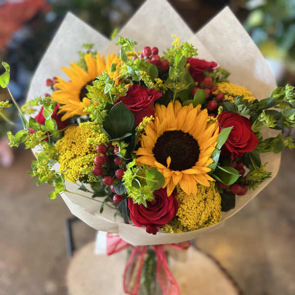 Harvest Romance Hand- Tied Bouquet