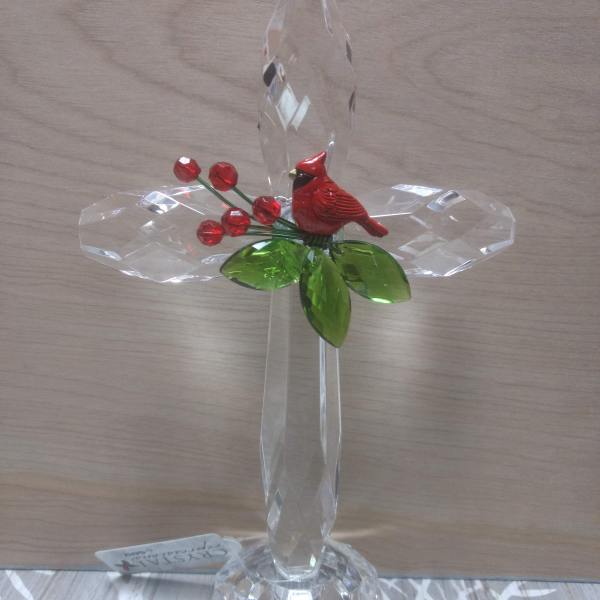 Cardinal Standing Cross