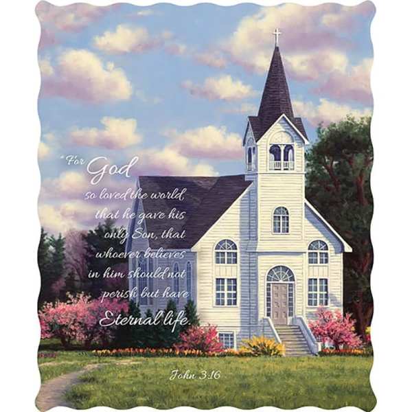 John 3:16 Quilted Throw