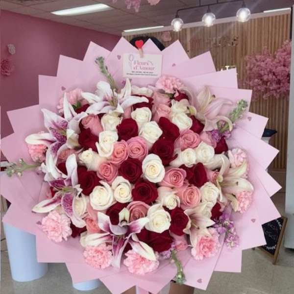 embrace of roses