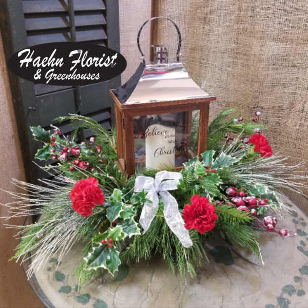Christmas Lantern Arrangement