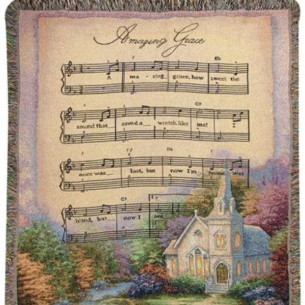 Church In The Country/ Amazing Grace Throw