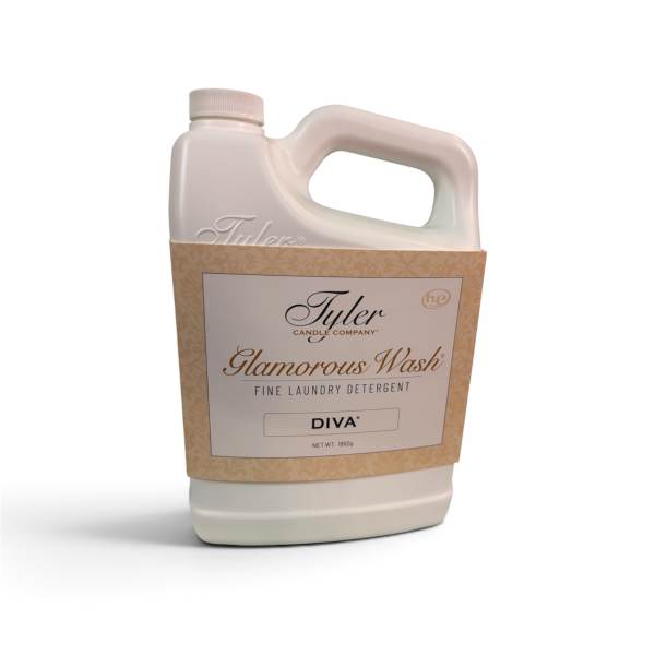 Bottle of Tyler Glamorous Wash Diva laundry detergent