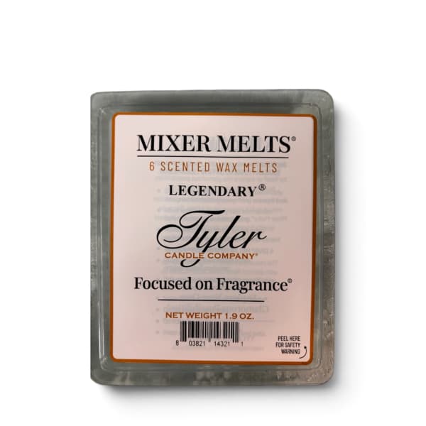 Pack of Tyler Candle Company scented wax melts in a plastic clamshell