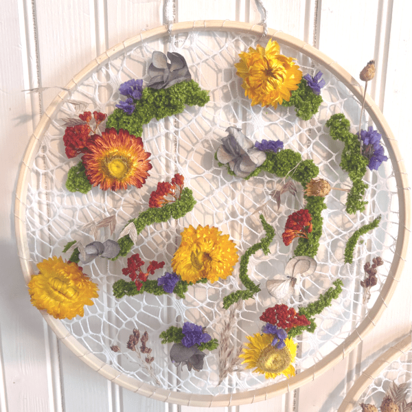 Wildflower Tapestry Hoop