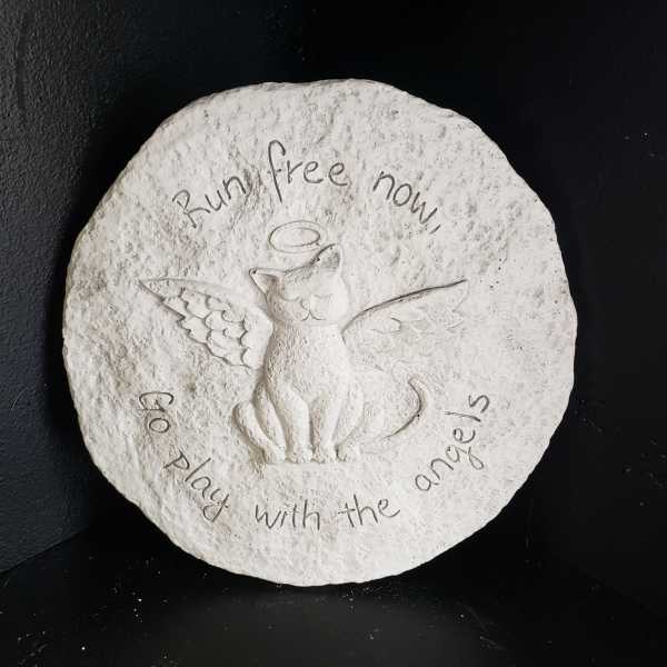 Memorial Cat Garden Plaque