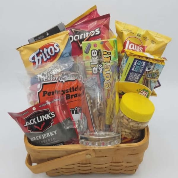 Snack Basket w/ Mug