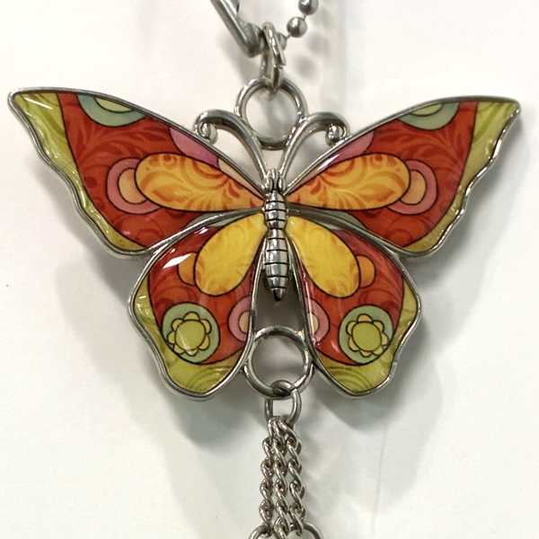 Miracles Happen Every Day Butterfly Car Charm