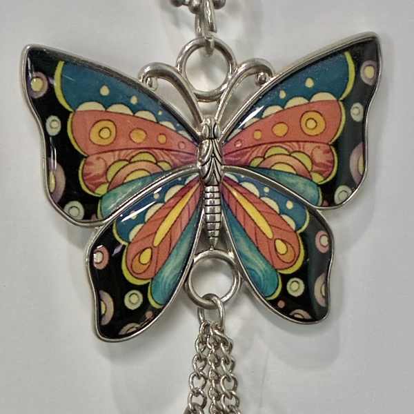 Free Spirit Butterfly Car Charm