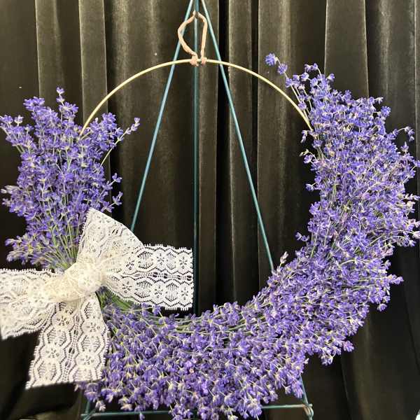 Lavender Wreath