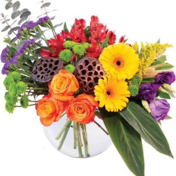 COLORFUL ESSENCE FLORAL ARRANGEMENT