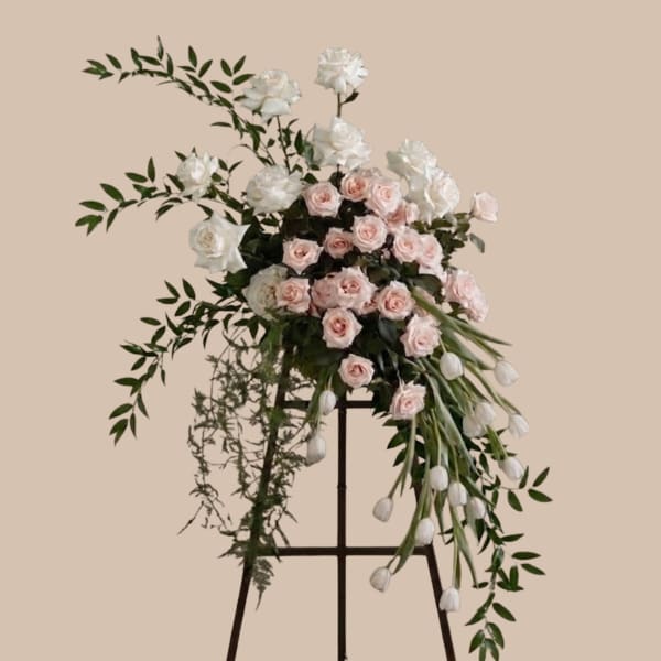 Blush Elegance Easel