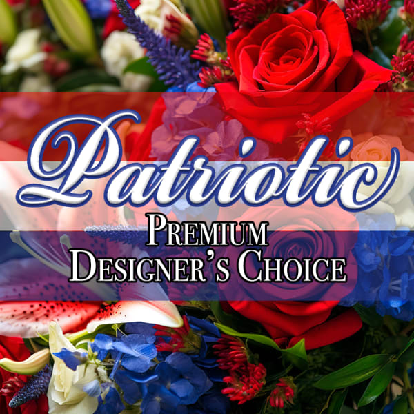 Patriotic Premium Designer's Choice Arrangement