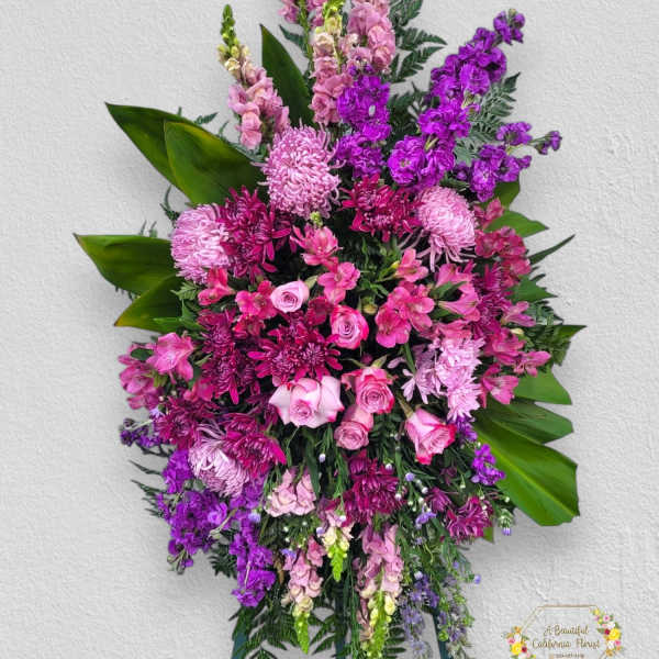 Lavender Grace Standing Spray