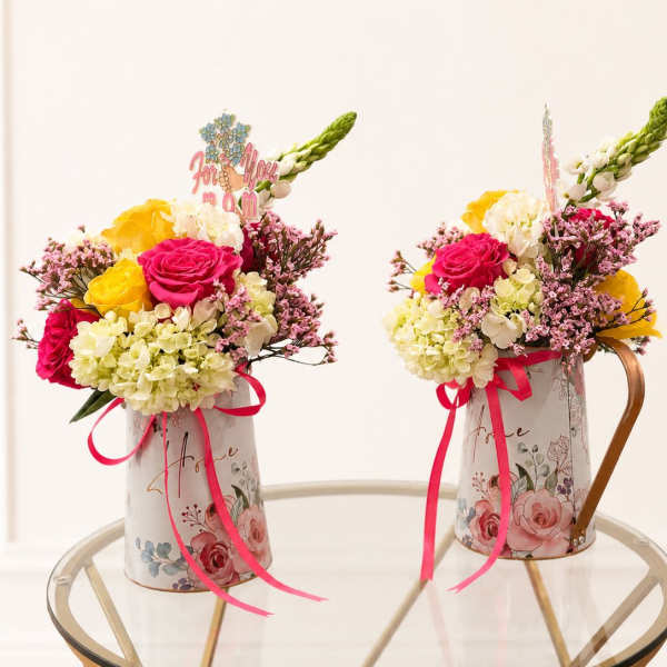 Floral Watering Can