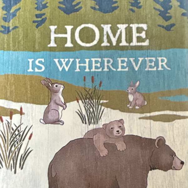 Home Is Wherever Mom Is Magnet