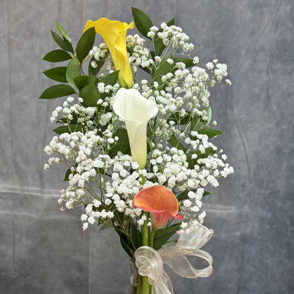 Mix Calla Lily Bud Vase