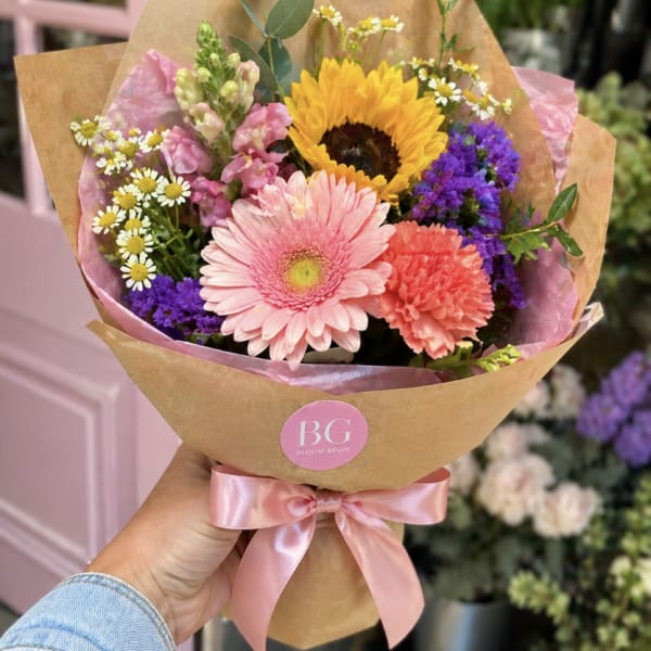 Market Mini, Wrapped Bouquet