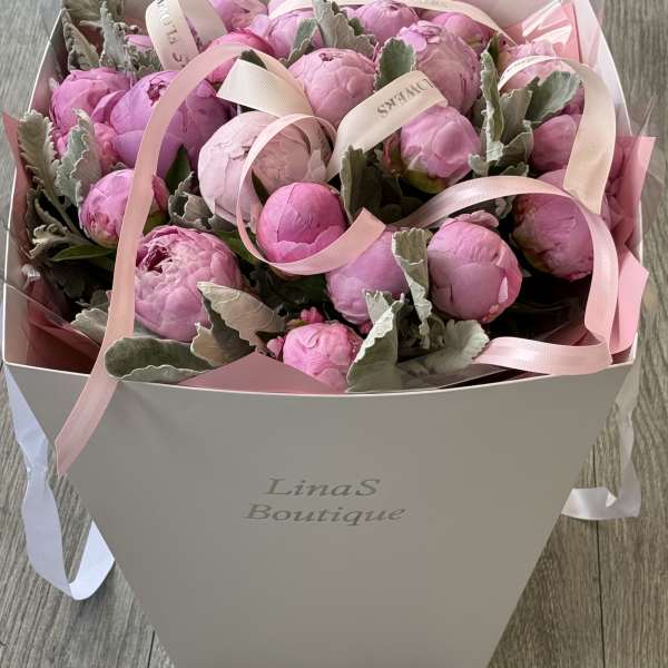 Blushing Peony Elegance