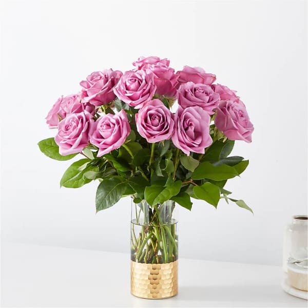 Classic 18 Long Stem Lavender Roses