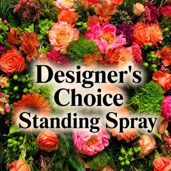 Colorful Tribute Standing Spray