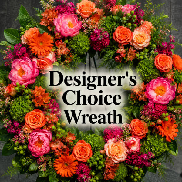 Colorful Tribute Wreath